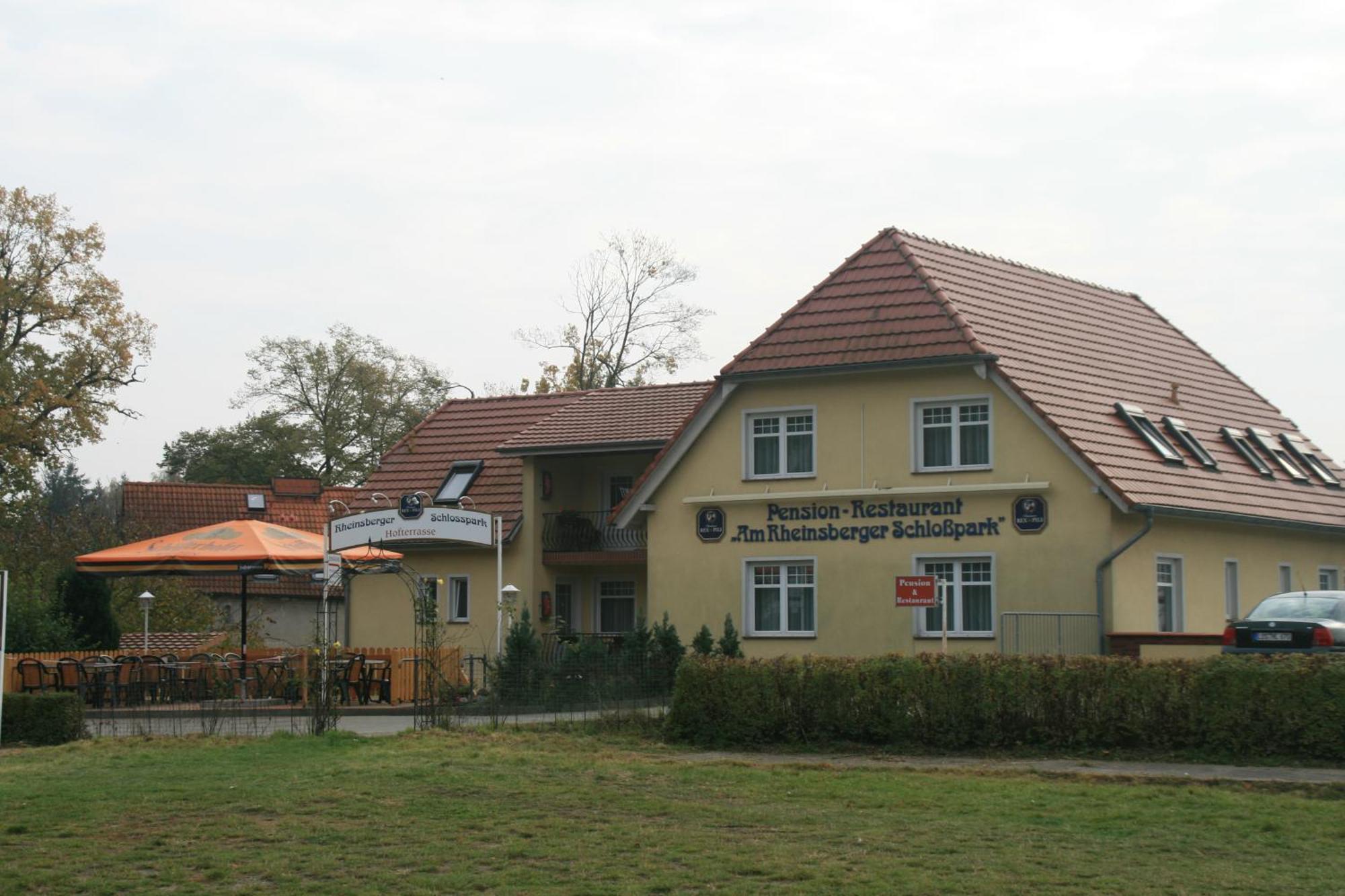 Pension Am Rheinsberger Schlosspark Exterior foto